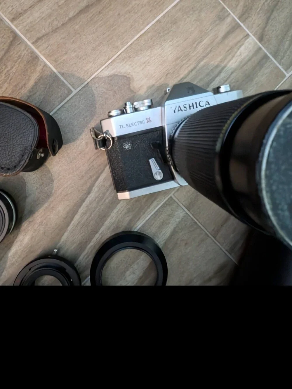 Yashica Silver/Black TL Electro X 35mm SLR Camera, Cameras, Filters & Accessorie